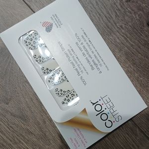 Color Street nail strips, Spot On overlay